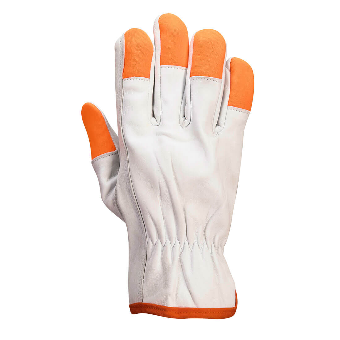 Leather Driver 100 Goat Orange Tip Gloves (12pk)