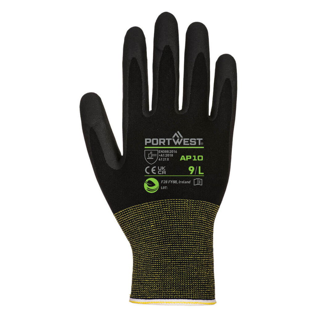 Grip 15 Foam Nitrile Bamboo Glove (Pk12)