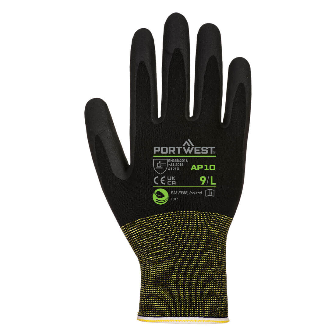 Grip 15 Foam Nitrile Bamboo Glove (Pk12)