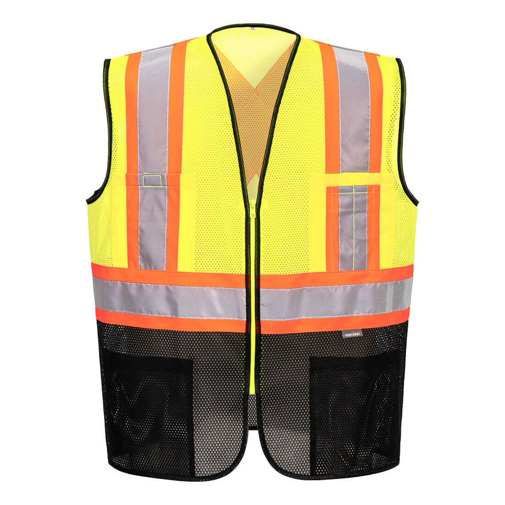 Frisco Hi-Vis X Back Contrast Executive Vest