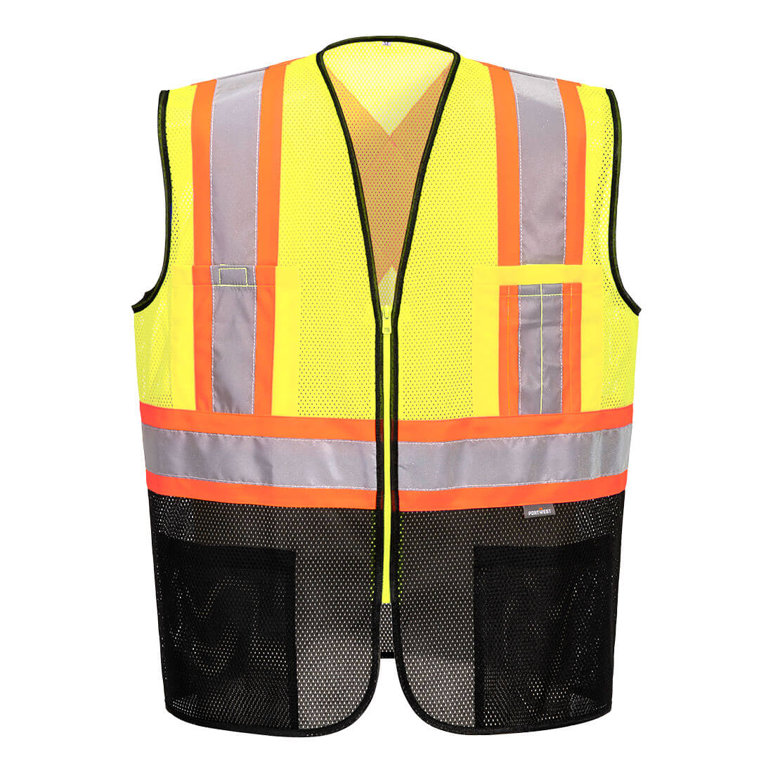 Frisco Hi-Vis X Back Contrast Executive Vest